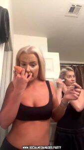 Tana Mongeau Influencer American Curvy Body Slip Actress